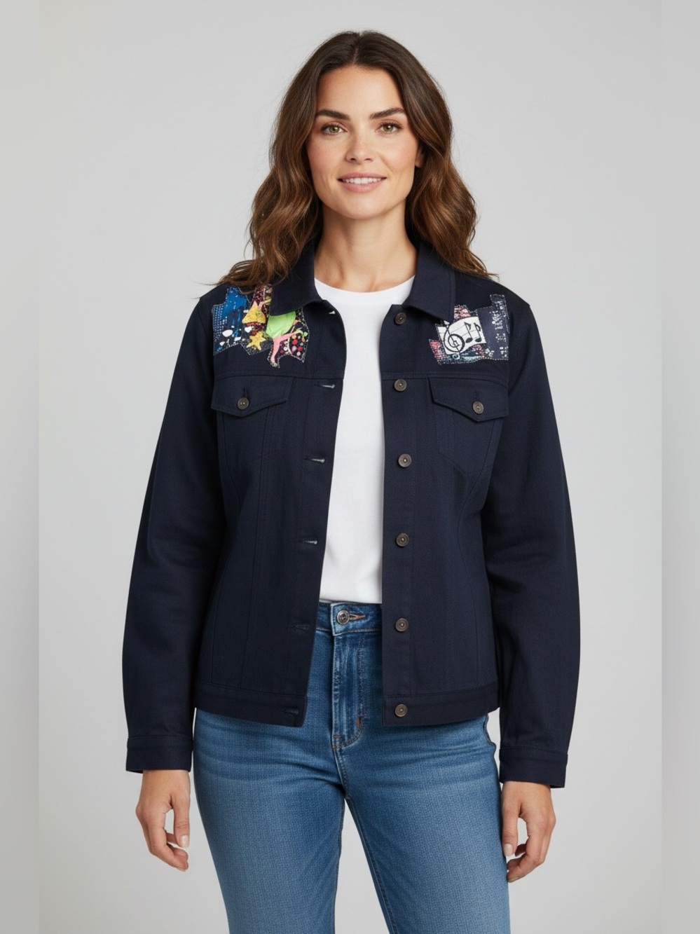 Jane Elissa Artistic New York theme collection jacket